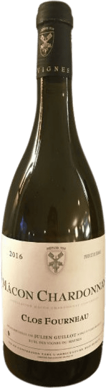 37,95 € Kostenloser Versand | Weißwein Clos des Vignes du Mayne Julien Guillot Chardonnay Clos Fourneau A.O.C. Mâcon-Villages Burgund Frankreich Chardonnay, Grauburgunder Flasche 75 cl