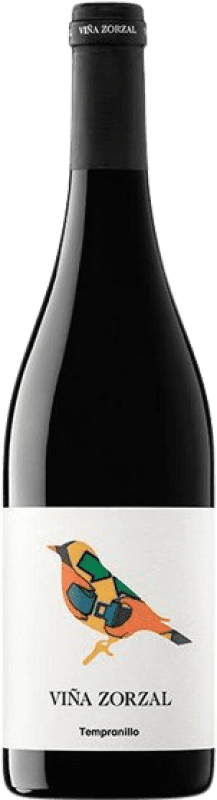 6,95 € Free Shipping | Red wine Viña Zorzal D.O. Navarra Navarre Spain Tempranillo Bottle 75 cl