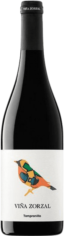 12,95 € Envio grátis | Vinho Tinto Viña Zorzal D.O. Navarra Navarra Espanha Tempranillo 75 cl