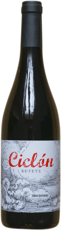 14,95 € Kostenloser Versand | Rotwein Viñas Serranas Ciclon Kastilien und León Spanien Rufete, Calabrese, Weiße Rufete Flasche 75 cl
