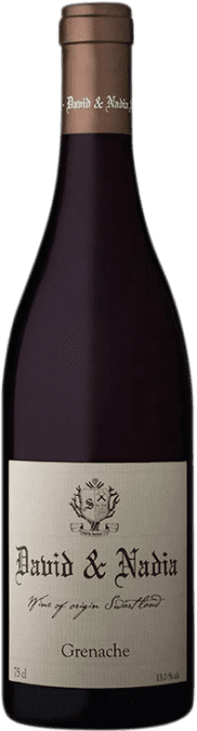 29,95 € Бесплатная доставка | Красное вино David & Nadia Grenache W.O. Swartland Coastal Region Южная Африка Grenache Tintorera бутылка 75 cl