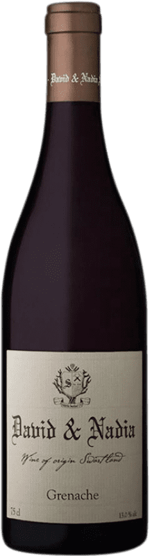 66,95 € 免费送货 | 红葡萄酒 David & Nadia Grenache W.O. Swartland Coastal Region 南非 Garnacha — 歌海娜 Eco — 生态 有机 天然 75 cl
