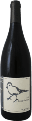 23,95 € 免费送货 | 红酒 Didier Grappe Les Insouciantes A.O.C. Côtes du Jura 朱拉 法国 Pinot Black, Bastardo, Chardonnay, Poulsard 瓶子 75 cl