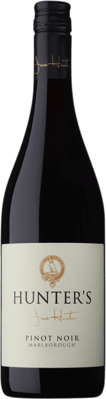 27,95 € Envio grátis | Vinho Tinto Hunter's I.G. Marlborough Nova Zelândia Pinot Noir Garrafa 75 cl