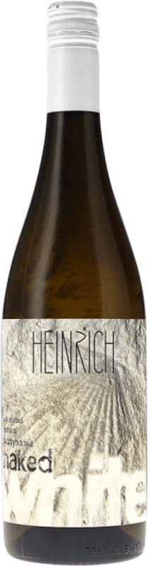 15,95 € Spedizione Gratuita | Vino bianco Heinrich Naked White I.G. Burgenland Burgenland Austria Chardonnay, Pinot Bianco Bottiglia 75 cl