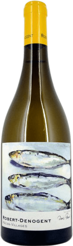 25,95 € Free Shipping | White Wine Robert Denogent Les Sardines Villages A.O.C. Mâcon Burgundy France Chardonnay Eco — Organic 75 cl