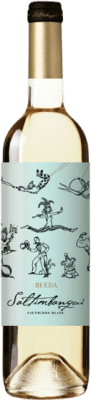 10,95 € Free Shipping | White Wine Aribau Saltimbanqui D.O. Rueda Castilla y León Spain Sauvignon 75 cl