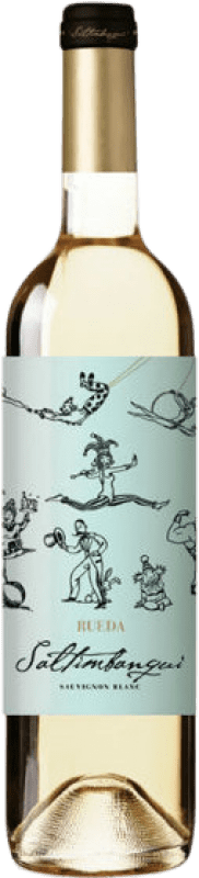 10,95 € Envoi gratuit | Vin Blanc Aribau Saltimbanqui D.O. Rueda Castille et Leon Espagne Sauvignon 75 cl