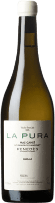 36,95 € Envio grátis | Vinho branco Mas Candí La Pura D.O. Penedès Catalunha Espanha Xarel·lo Garrafa 75 cl