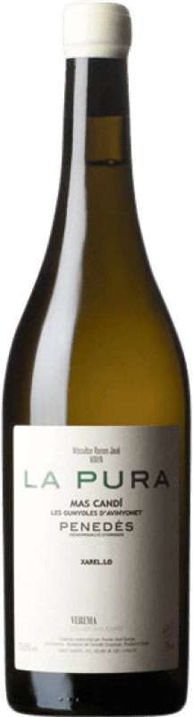36,95 € Бесплатная доставка | Белое вино Mas Candí La Pura D.O. Penedès Каталония Испания Xarel·lo бутылка 75 cl
