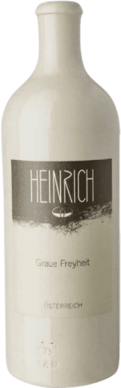 48,95 € Kostenloser Versand | Weißwein Heinrich Graue Freyheit Burgenland Österreich Chardonnay, Grauburgunder, Weißburgunder Flasche 75 cl