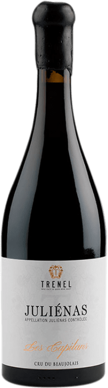 33,95 € Envío gratis | Vino tinto Trénel Les Capitans A.O.C. Juliénas Borgoña Francia Gamay Botella 75 cl