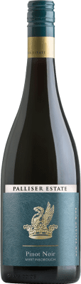 36,95 € Envío gratis | Vino tinto Palliser Estate I.G. Martinborough Wellington Nueva Zelanda Pinot Negro Botella 75 cl
