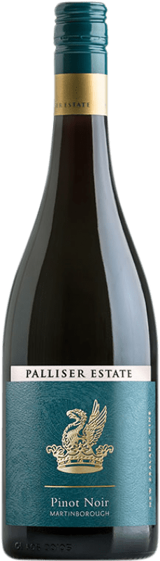 36,95 € Kostenloser Versand | Rotwein Palliser Estate I.G. Martinborough Wellington Neuseeland Pinot Schwarz Flasche 75 cl