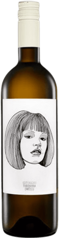 27,95 € Envío gratis | Vino blanco Gut Oggau Theodora Burgenland Austria Grüner Veltliner, Welschriesling Botella 75 cl