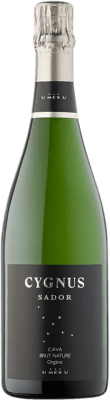 15,95 € 送料無料 | 白スパークリングワイン U Més U Cygnus Sador ブルットの自然 予約 D.O. Cava スペイン Macabeo, Xarel·lo, Parellada ボトル 75 cl