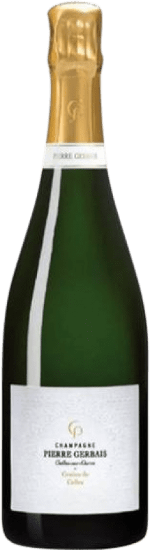 45,95 € Бесплатная доставка | Белое игристое Pierre Gerbais Grains de Celles Экстра-Брут A.O.C. Champagne шампанское Франция Pinot Black, Chardonnay, Pinot White бутылка 75 cl