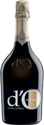 10,95 € Spedizione Gratuita | Spumante bianco Conca d'Oro Cuvée Oro Extra Secco D.O.C. Prosecco Veneto Italia Glera Bottiglia 75 cl