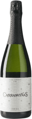 12,95 € 送料無料 | 白スパークリングワイン Félix Lorenzo Cachazo Carrasviñas Brut カスティーリャ・イ・レオン スペイン Verdejo ボトル 75 cl