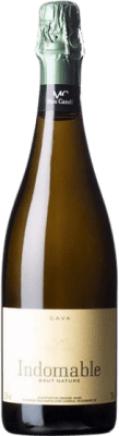 29,95 € Бесплатная доставка | Белое игристое вино Mas Candí Indomable Corpinnat Каталония Испания Sumoll — Сумой, Xarel·lo — Шарелло 75 cl