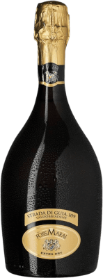 21,95 € 免费送货 | 白起泡酒 Foss Marai Strada di Guia 109 额外的干燥 D.O.C. Prosecco 威尼托 意大利 Glera 瓶子 75 cl