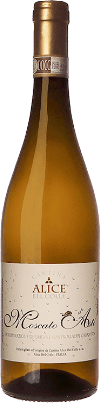 10,95 € 免费送货 | 白起泡酒 Alice Bel Colle D.O.C.G. Moscato d'Asti 皮埃蒙特 意大利 Moscato — 麝香葡萄 75 cl