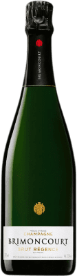 46,95 € Kostenloser Versand | Weißer Sekt Brimoncourt Régence Brut A.O.C. Champagne Champagner Frankreich Spätburgunder, Chardonnay Flasche 75 cl