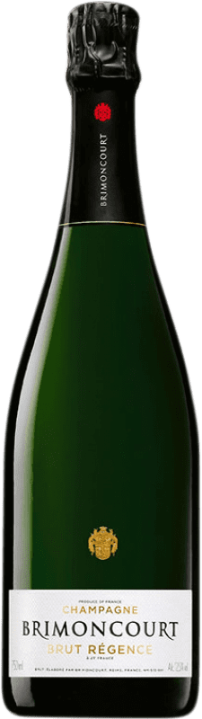 49,95 € Envoi gratuit | Vin Mousseux Blanc Brimoncourt Régence Brut A.O.C. Champagne Champagne France Pinot Noir, Chardonnay Bouteille 75 cl
