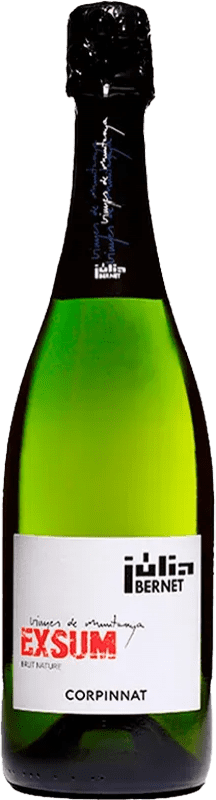 28,95 € Kostenloser Versand | Weißer Sekt Júlia Bernet Exsum Or Brut Natur Corpinnat Katalonien Spanien Xarel·lo, Chardonnay Flasche 75 cl