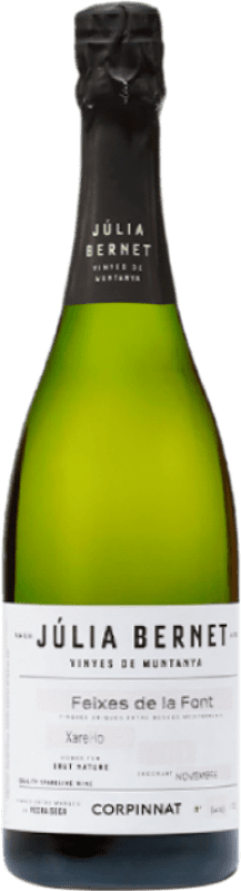 26,95 € Spedizione Gratuita | Spumante Bianco Júlia Bernet Exsum Or Brut Nature Corpinnat Catalogna Spagna Xarel·lo, Chardonnay 75 cl