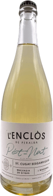 18,95 € Spedizione Gratuita | Spumante bianco L'Enclòs de Peralba Pét-Nat Catalogna Spagna Malvasía de Sitges Bottiglia 75 cl