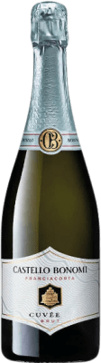21,95 € Free Shipping | White sparkling Castello Bonomi Cuvée 22 Lombardia Italy Chardonnay Bottle 75 cl
