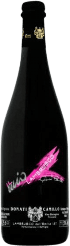 15,95 € Kostenloser Versand | Weißer Sekt Camillo Donati Il Mio Emilia-Romagna Italien Lambrusco Eco Biologisch Flasche 75 cl
