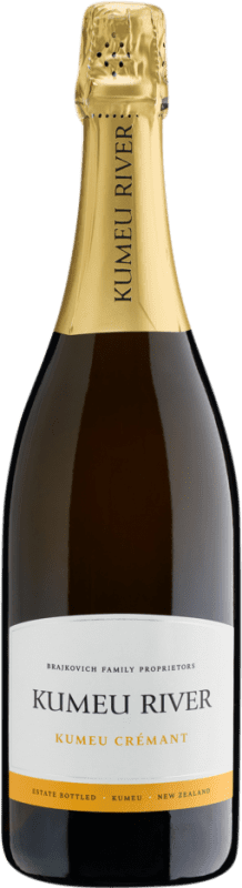 44,95 € Spedizione Gratuita | Spumante bianco Kumeu River Crémant I.G. Hawkes Bay Hawke's Bay Nuova Zelanda Pinot Nero, Chardonnay Bottiglia 75 cl