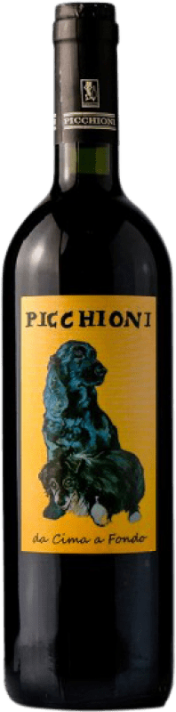 15,95 € 免费送货 | 白起泡酒 Picchioni Da Cima a Fondo Frizzante 伦巴第 意大利 Croatina 瓶子 75 cl