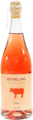 10,95 € Envío gratis | Espumoso rosado Meinklang Prosa Rose Frizzante Burgenland Austria Pinot Negro, Blaufrankisch Botella 75 cl