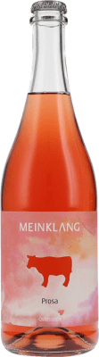 14,95 € Envío gratis | Espumoso rosado Meinklang Prosa Rose Frizzante Burgenland Austria Pinot Negro, Blaufränkisch Botella 75 cl