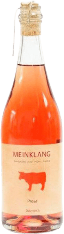 13,95 € Envío gratis | Espumoso rosado Meinklang Prosa Rose Frizzante Burgenland Austria Pinot Negro, Blaufrankisch Botella 75 cl