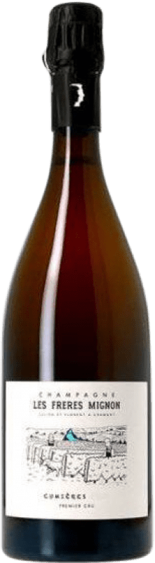 63,95 € Envoi gratuit | Vin Mousseux Blanc Les Frères Mignon Cumières Extra Brut 1er Premier Cru A.O.C. Champagne Champagne France Chardonnay Eco — Biologique Bouteille 75 cl