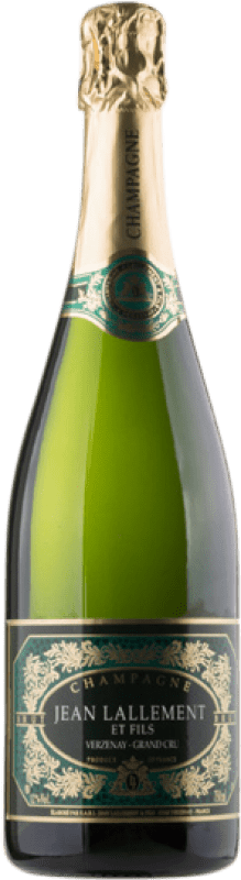 59,95 € 免费送货 | 白起泡酒 Jean Lallement 香槟 A.O.C. Champagne 香槟酒 法国 Pinot Black, Chardonnay 瓶子 75 cl