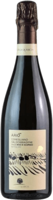 14,95 € 免费送货 | 白起泡酒 L'Antica Quercia Superiore Ariò 额外的干燥 D.O.C.G. Prosecco di Conegliano-Valdobbiadene 威尼托 意大利 Glera 瓶子 75 cl