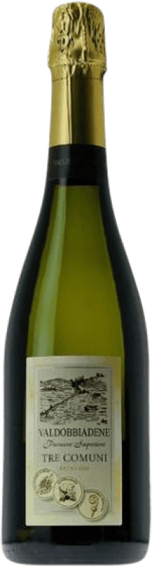 14,95 € Envoi gratuit | Vin Mousseux Blanc Vallis Marenis Tre Comuni Extra Seco — Extra-Sec D.O.C.G. Prosecco di Conegliano-Valdobbiadene Vénétie Espagne Glera, Verdiso, Perera Bouteille 75 cl