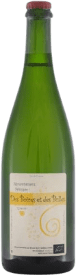 19,95 € Kostenloser Versand | Weißer Sekt Domaine de Mirebeau Bruno Rochard des Boires et des Bulles Loire Frankreich Chenin Weiß Eco Biologisch Flasche 75 cl