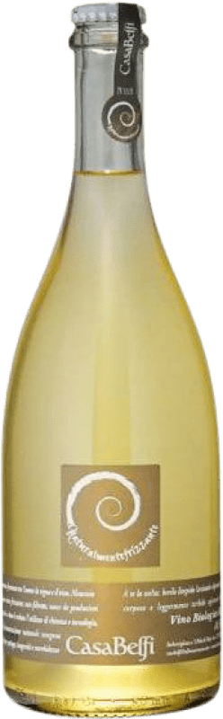 14,95 € 送料無料 | 白スパークリングワイン Casa Belfi Naturalmente Frizzante Sui Lieviti ベネト イタリア Glera ボトル 75 cl