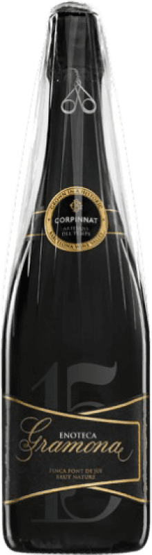 191,95 € 送料無料 | 白スパークリングワイン Gramona Enoteca ブルットの自然 Corpinnat カタロニア スペイン Macabeo, Xarel·lo ボトル 75 cl