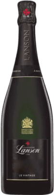 98,95 € Бесплатная доставка | Белое игристое Lanson Le Vintage A.O.C. Champagne шампанское Франция Pinot Black, Chardonnay бутылка 75 cl