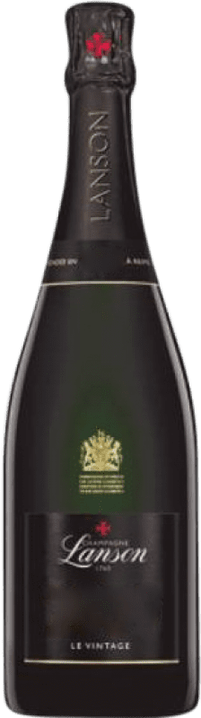 75,95 € Бесплатная доставка | Белое игристое Lanson Le Vintage A.O.C. Champagne шампанское Франция Pinot Black, Chardonnay бутылка 75 cl