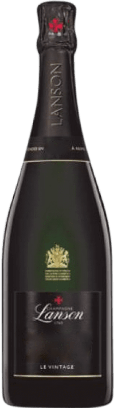 98,95 € 免费送货 | 白起泡酒 Lanson Le Vintage A.O.C. Champagne 香槟酒 法国 Pinot Black, Chardonnay 瓶子 75 cl