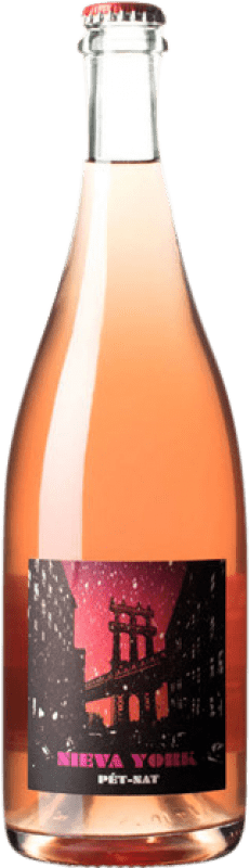 19,95 € Free Shipping | Rosé Sparkling Wine Microbio Nieva York Castilla y León Spain Tempranillo, Verdejo 75 cl