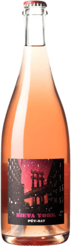 19,95 € Spedizione Gratuita | Spumante rosato Microbio Nieva York Rosado Castilla y León Spagna Tempranillo, Verdejo Bottiglia 75 cl